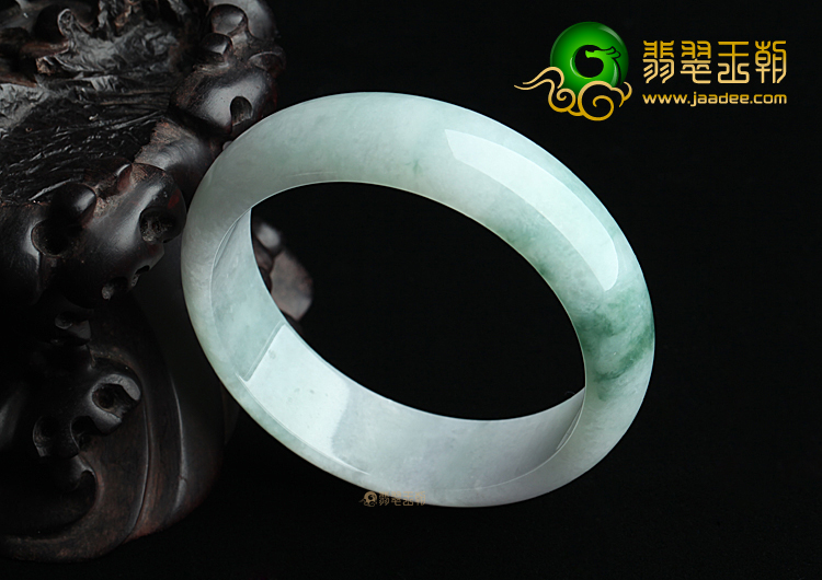 糯冰种晴水飘花手镯（59.9mm）