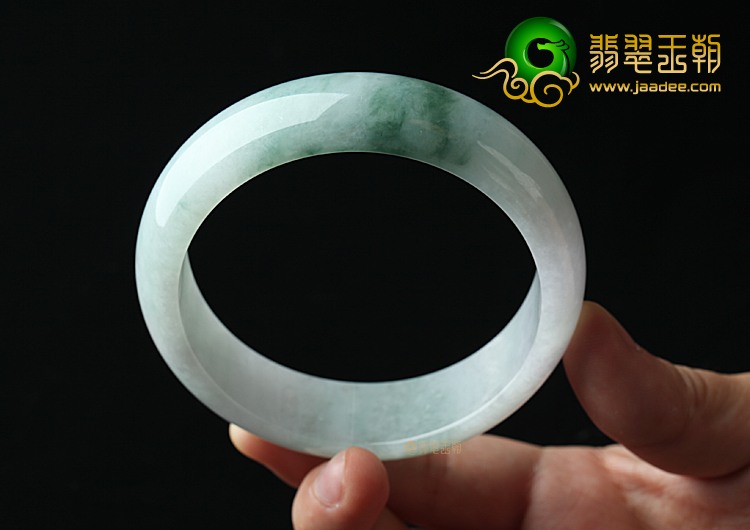 糯冰种晴水飘花手镯（59.9mm）