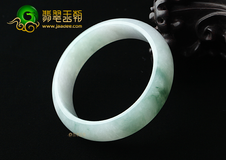 糯冰种晴水飘花手镯（59.9mm）