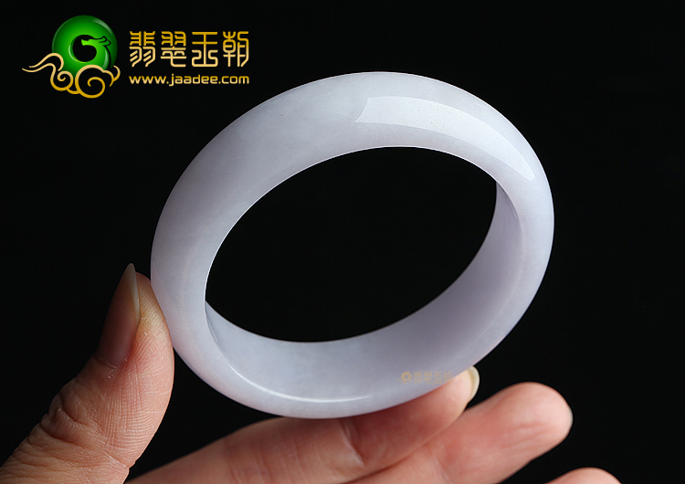 糯冰种紫罗兰手镯（57.5mm）
