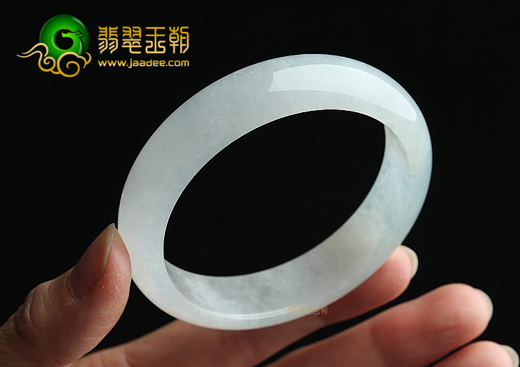 (超值推荐)冰种白色手镯（60mm）