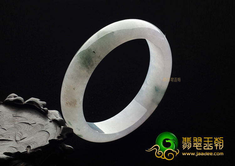 (超值推荐)冰种飘花手镯(58.6mm)