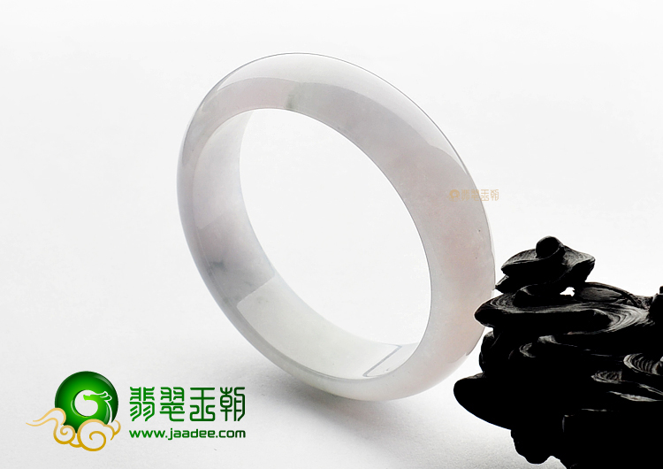 (超值推荐)冰种晴水略飘花手镯(57.8mm)