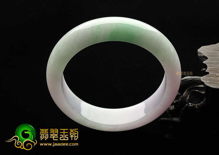 (超值推荐)糯冰种三彩手镯(58.8mm)