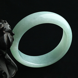 糯冰种晴水手镯(59.2mm)