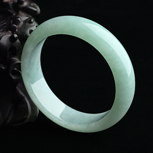 糯冰种晴水手镯(59.1mm)