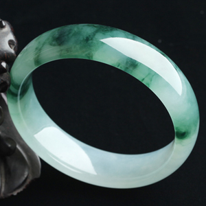 冰种飘兰花手镯（58.8mm）