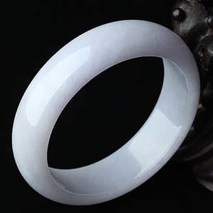 糯冰种紫罗兰手镯（57.5mm）
