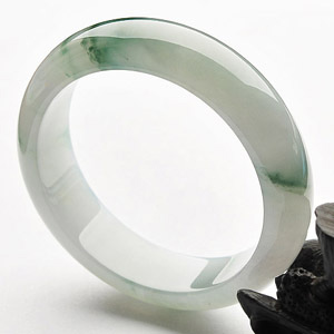 (超值推荐)冰种飘花手镯(56mm)