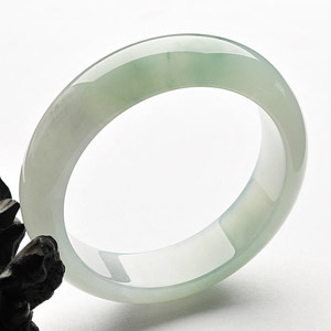 冰种晴水略飘花手镯(56mm)