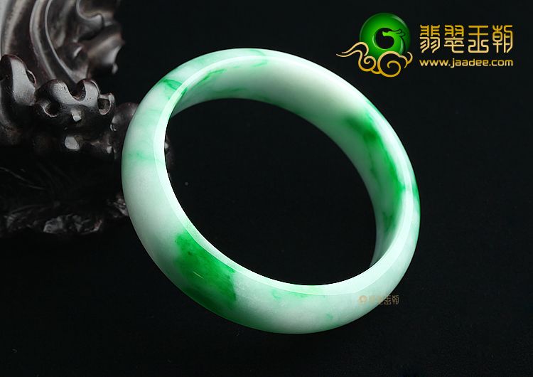 糯冰种正阳绿手镯(58.2mm)