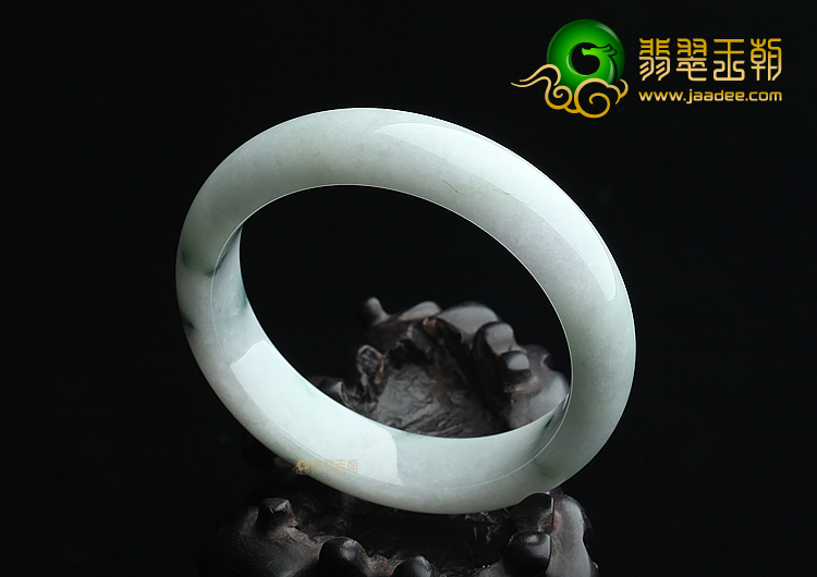 (超值推荐)糯冰种飘花手镯（52.2mm）