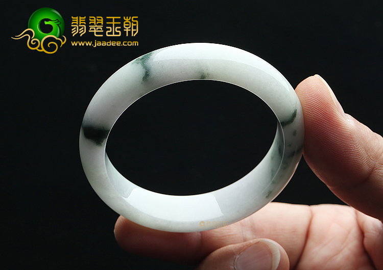 (超值推荐)糯冰种飘花手镯（52.2mm）