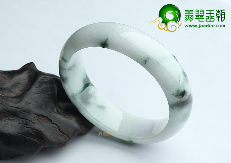 (超值推荐)糯冰种飘花手镯（52.2mm）