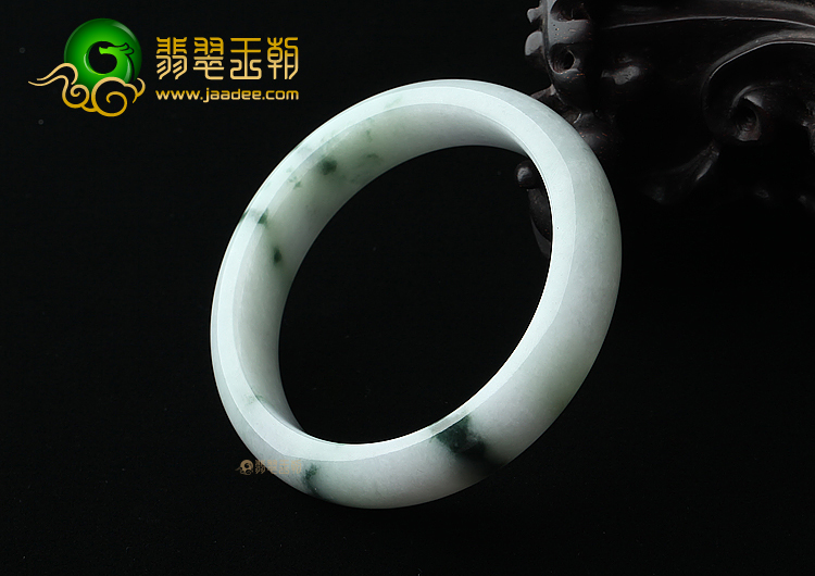 (超值推荐)糯冰种飘花手镯（52.2mm）