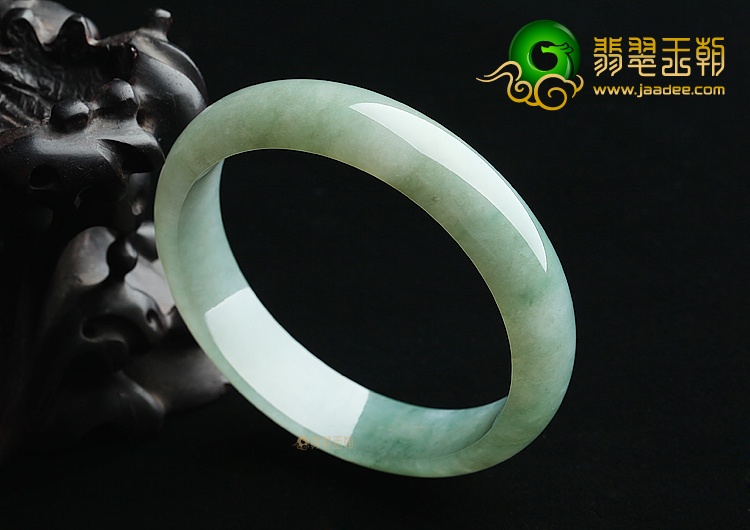 (超值推荐)冰种晴水飘花手镯（58.7mm）