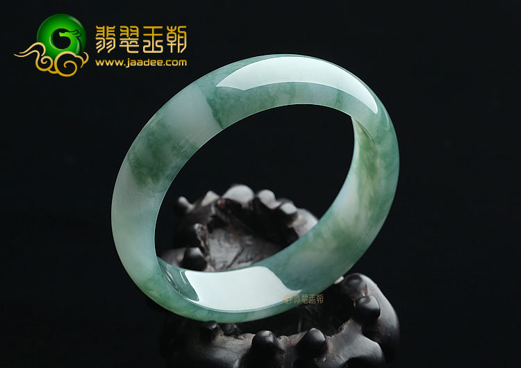 冰种晴水飘花手镯（58.7mm）