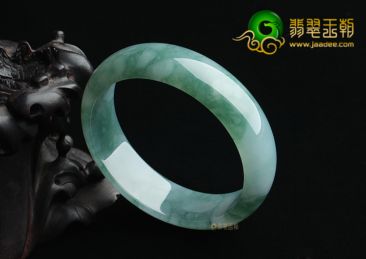 冰种晴水飘花手镯（58.7mm）