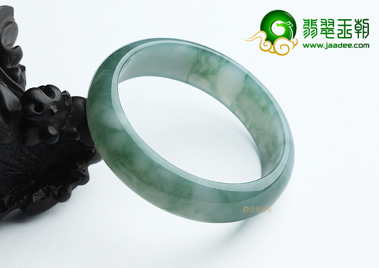 冰种晴水飘花手镯（58.7mm）