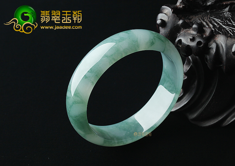 冰种晴水飘花手镯（58.7mm）