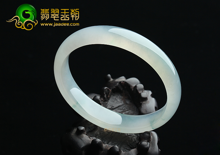 冰玻种飘花手镯（60.1mm）