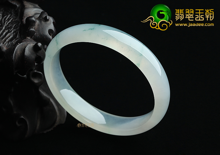 冰玻种飘花手镯（60.1mm）