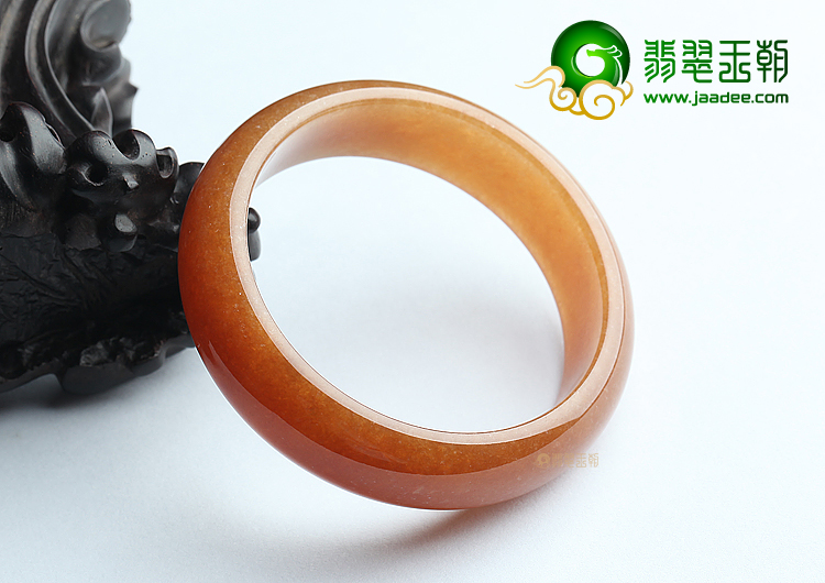 (超值推荐)糯冰种蜜糖黄翡手镯（58.5mm）