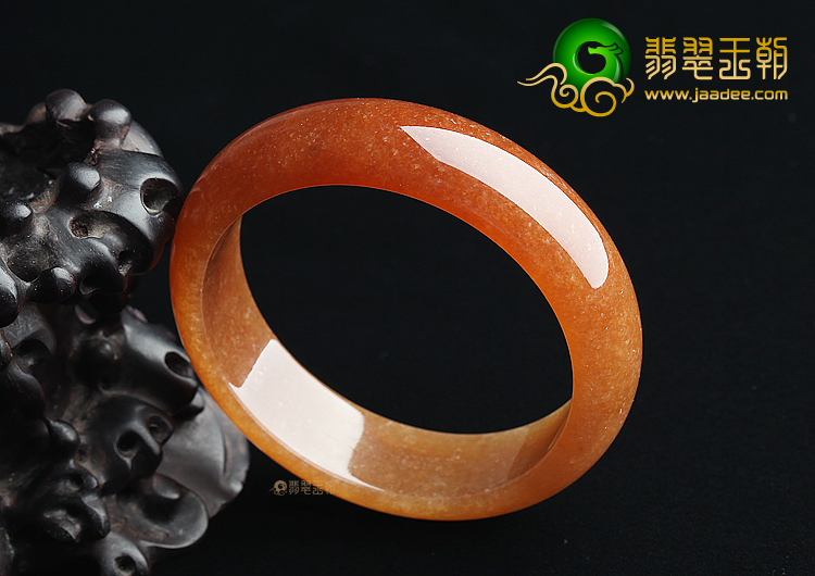 (超值推荐)糯冰种蜜糖黄翡手镯（58.5mm）