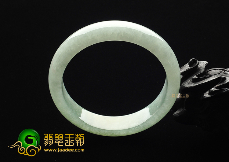 冰种晴水略带黄翡手镯(59.4mm)