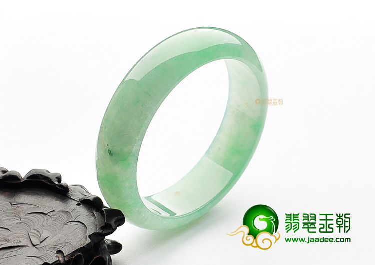 冰种豆色手镯(57.2mm)