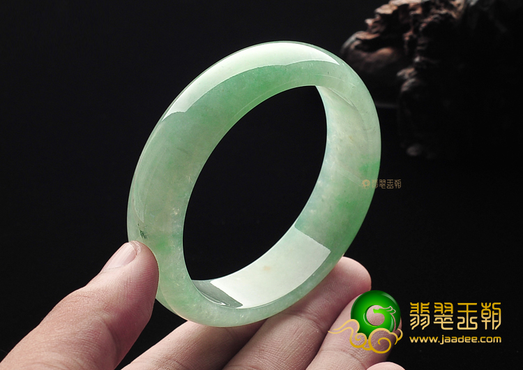 冰种豆色手镯(57.2mm)