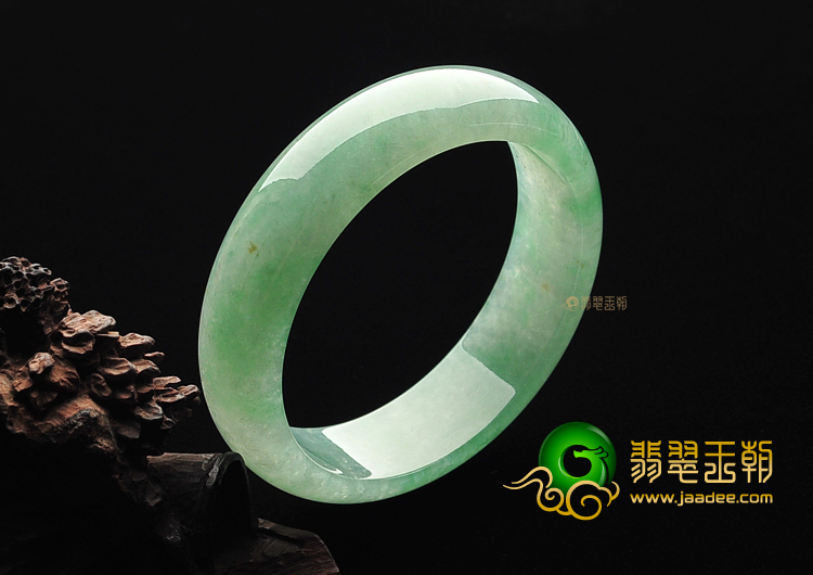 冰种豆色手镯(57.2mm)