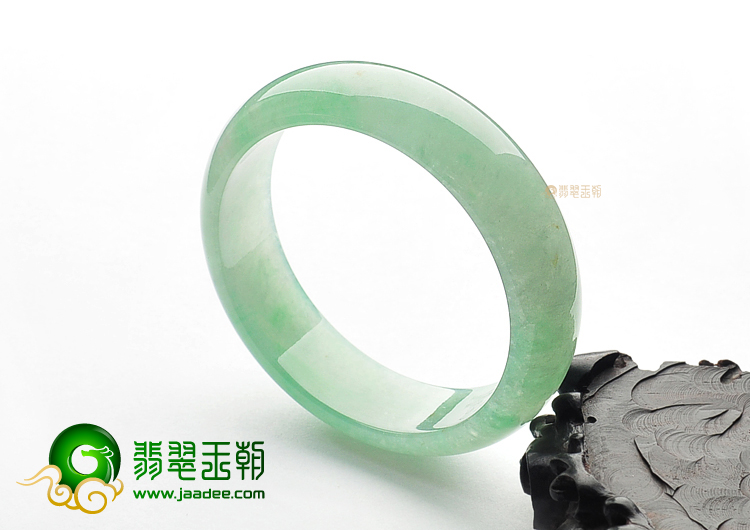 冰种豆色手镯(57.2mm)