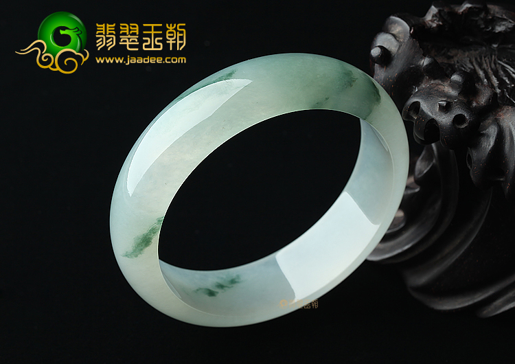 (超值推荐)冰种晴水飘花手镯(61.3mm)