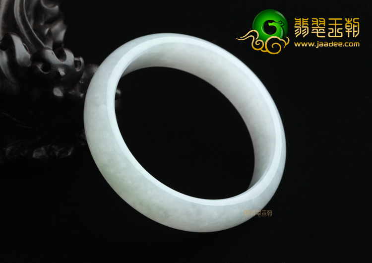 糯冰种晴水手镯（56.5mm）