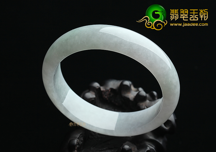 糯冰种晴水手镯（56.5mm）