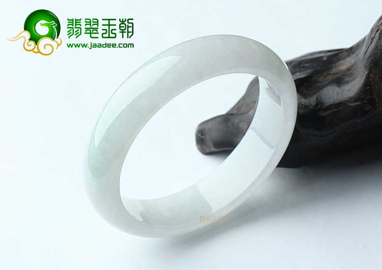 糯冰种晴水手镯（56.5mm）