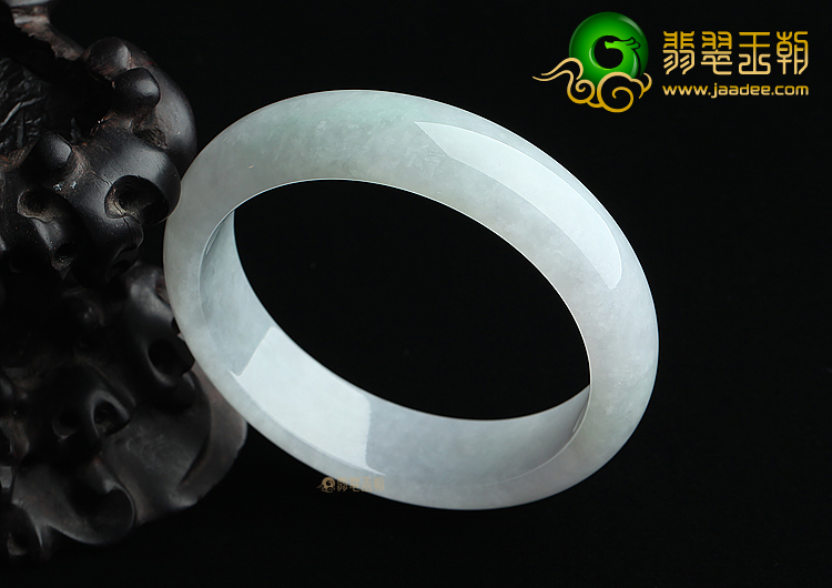 糯冰种晴水手镯（56.5mm）