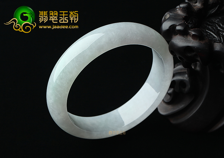 糯冰种晴水手镯（56.5mm）
