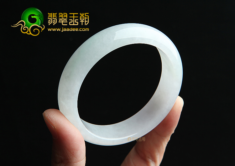 糯冰种晴水手镯（56.5mm）