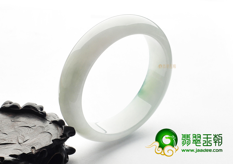 糯冰种晴水飘花手镯(60mm)