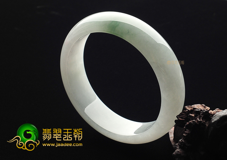 糯冰种晴水飘花手镯(60mm)