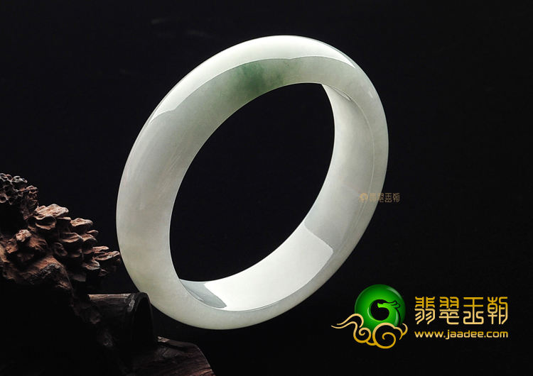 糯冰种晴水飘花手镯(60mm)