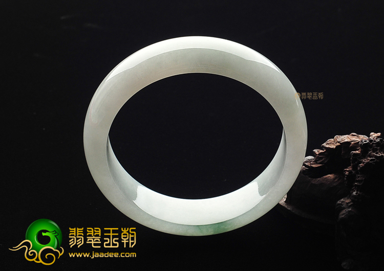 糯冰种晴水飘花手镯(60mm)