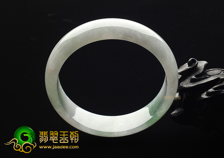 糯冰种晴水飘花手镯(60.5mm)
