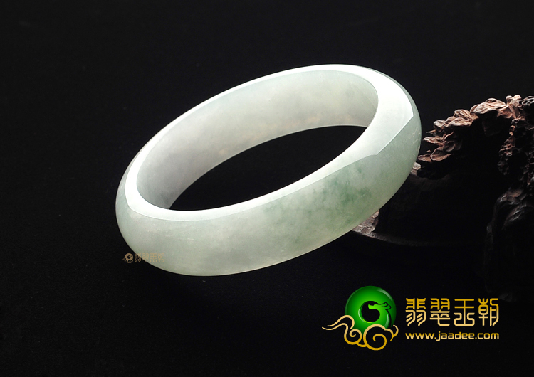 糯冰种晴水飘花手镯(58.7mm)