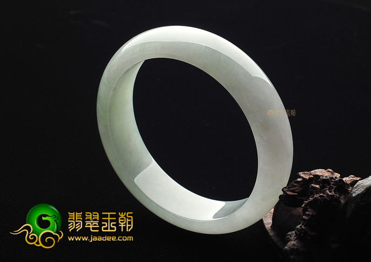 糯冰种晴水飘花手镯(58.7mm)