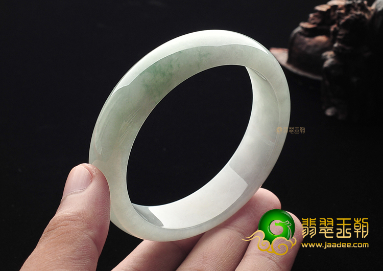 糯冰种晴水飘花手镯(58.7mm)