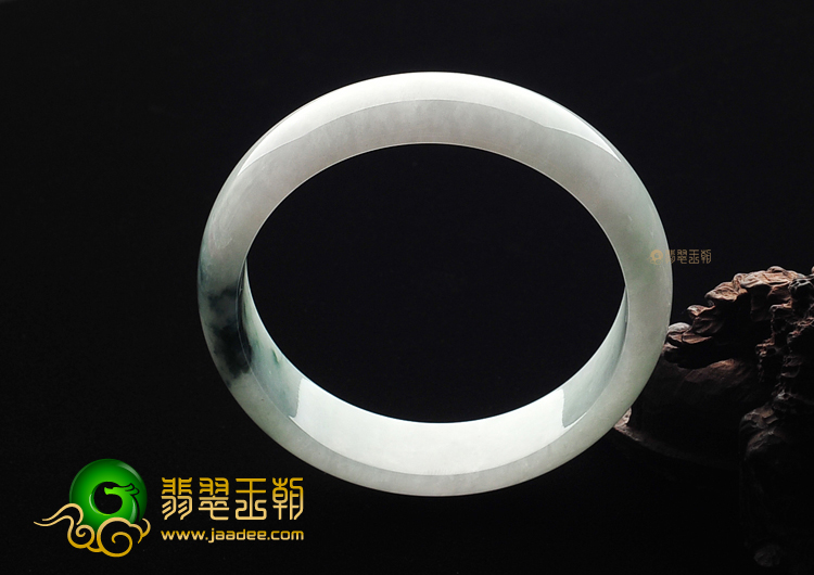 糯冰种飘花手镯(59.7mm)