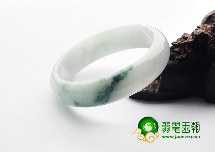 糯冰种飘花手镯(59.7mm)